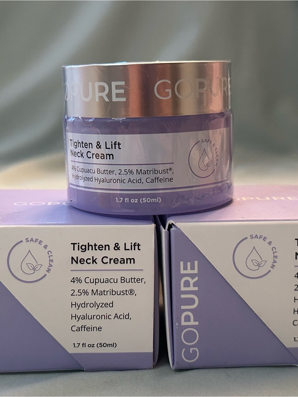GOPURE Tighten & Lift Neck Cream — Lavender